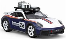 ポルシェ 911 (992) ダカール 2023 ホワイト/ブルー (ミニカー)