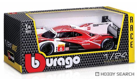 Porsche 963 2024 No,6 White / Red Window Box (Diecast Car) その他の画像2