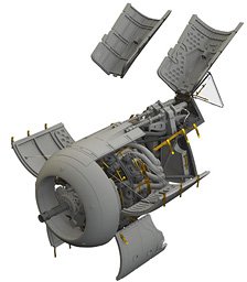 Fw190A-6 エンジン (エデュアルド用) (プラモデル)
