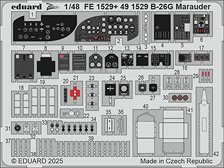 B-26G Marauder Zoom Etched Parts(for ICM) (Plastic model)