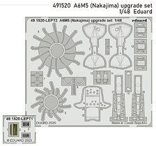 A6M5 (中島製) アップグレードエッチングパーツ (エデュアルド用) (プラモデル)