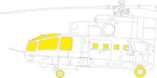 Mi-24A 「Tフェース」両面塗装マスクシール (トランぺッター用) (プラモデル)