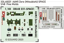A6M5 Zero (Mitsubishi) SPACE (for Fine Molds) (Plastic model)