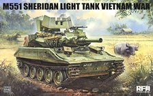 M51 Sheridan Light Tank Viernam War (Plastic model)