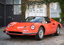 Ferrari Dino 246 GTS 1972 Rosso Dino - Black interior ケース無 (ミニカー)