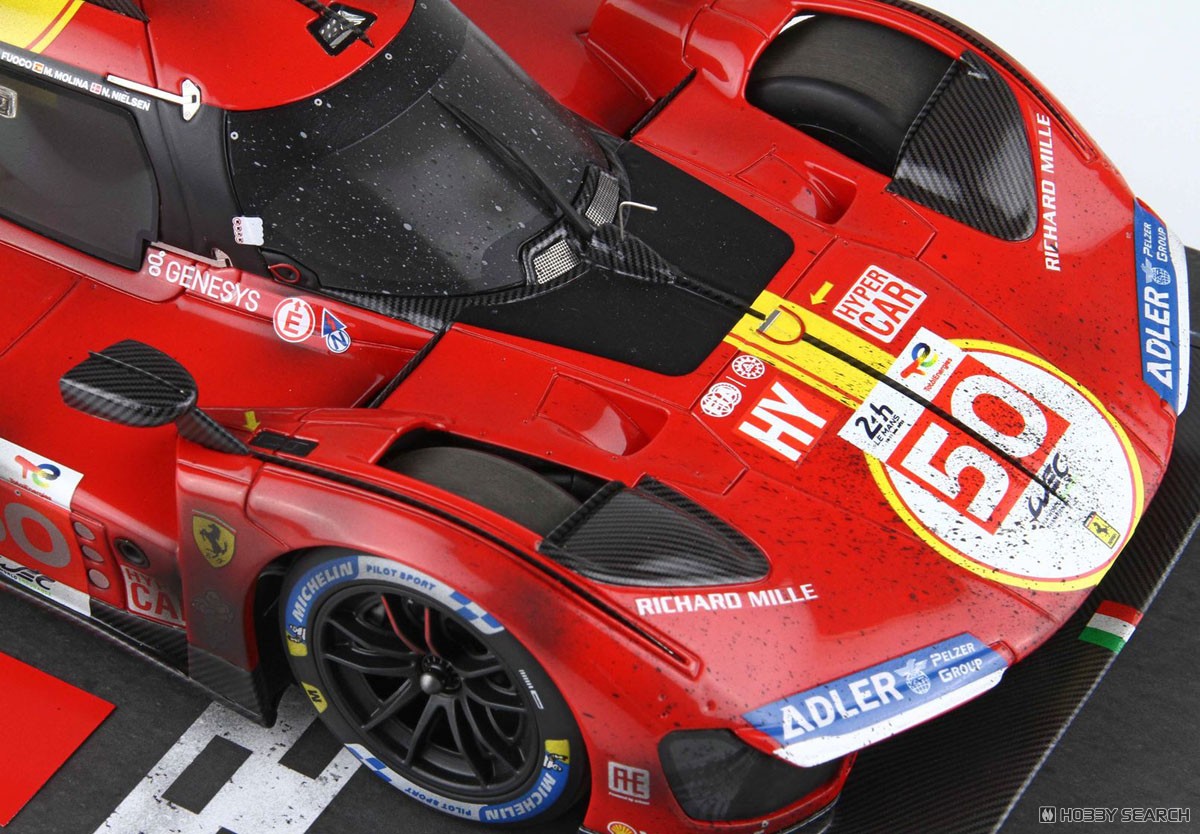 Ferrari 499 Le Mans car n. 50 2023 End of race Limited edition ケース無 (ミニカー) 商品画像6