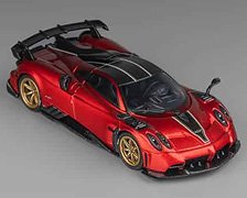 Pagani イモラ メタリックレッド (ミニカー)