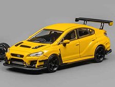 Subaru Varis Widebody 1.0 STI Yellow (Diecast Car)