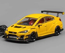 Subaru Varis Widebody 2.0 WRX Yellow (Diecast Car)