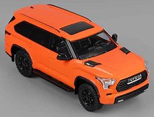 Toyota SEQUOIA Orange (Diecast Car)