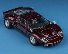 GT40 Mk.I P1069 Boliangdi wine red Road Car Version (Diecast Car)