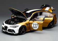 Alfa Romeo GTAm Ocra GT Gold (ミニカー)