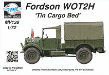 1/72 WW.II イギリス軍 WOT2H 15-cwt トラック `チェコスロバキア` (プラモデル)