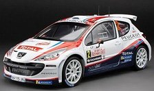 プジョー 207 S2000 2011年 ラリーモンテカルロ #2 P.Solberg/C.Patterson (ミニカー)