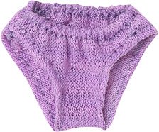 1/12 Striped Shorts (Campanula Purple) (Fashion Doll)