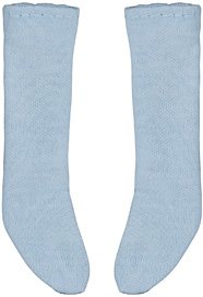 1/12 Picco D `Mimi Garden Natural History` Socks (Baby Blue) (Fashion Doll)
