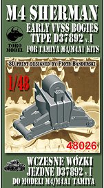 M4 シャーマン用M3式ボギー (タミヤ用) (プラモデル)
