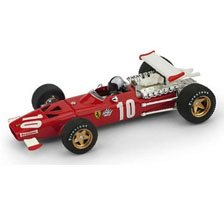 フェラーリ 312 F1 1969年イタリアGP 6位 ＃10 P. Rodriguez ドライバーフィギュア付 (ミニカー)