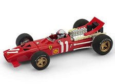 フェラーリ 312 F1 1969年モンテカルロGP ＃11 C.Amon ドライバーフィギュア付 (ミニカー)