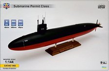SSN-594 パーミット 攻撃型原子力潜水艦 (プラモデル)