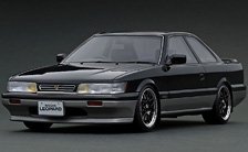 Nissan Leopard Ultima V30 TWINCAM TURBO (F31) Black/Silver (ミニカー)