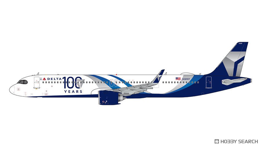 A321neo デルタ航空 `100 Years` N589DT (完成品飛行機) その他の画像1