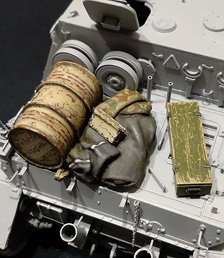 Rear Load Luggage Set (for Jagdpanzer IV / 70(A)) (Plastic model)