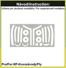 BAC 167 Strikemaster (Mask for canopy) ( for KP Models/FLY Model) (Plastic model)