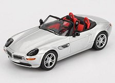BMW Z8 シルバー (左ハンドル) [ブリスターパッケージ] (ミニカー)