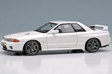 BUILT BY LEGENDS マインズ スカイライン GT-R (BNR32) シラナミホワイト (ミニカー)