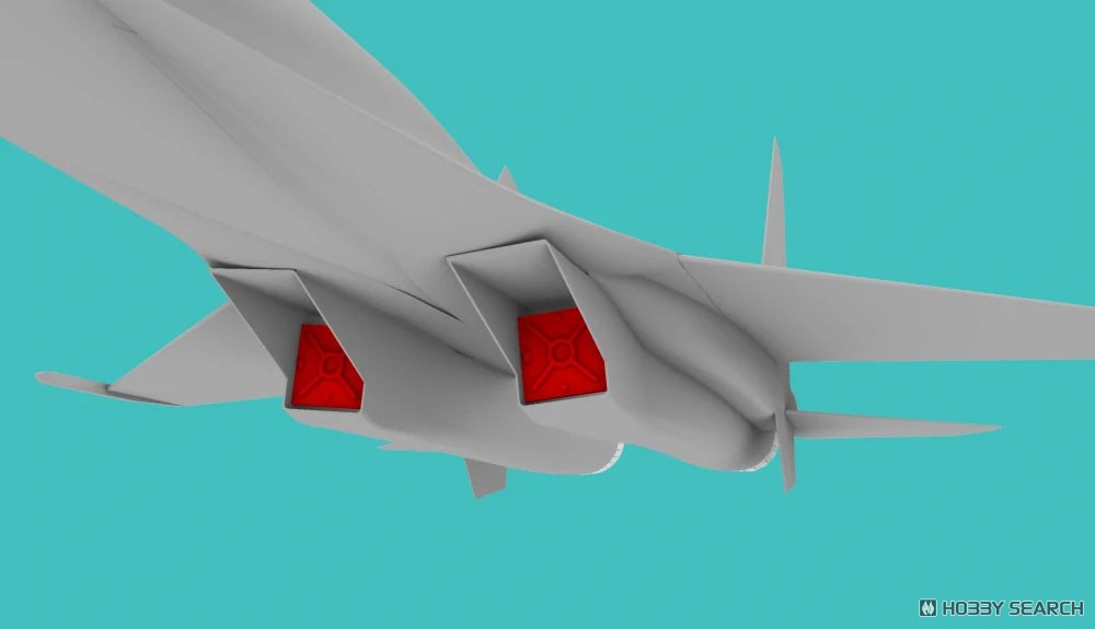Su-27 アフターバーナー (開状態) w/FODカバーセット (トランぺッター用) (プラモデル) その他の画像2