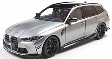 BMW M3 (G81) ツーリング パフォーマンスパーツ 2024 (マットシルバー) (ミニカー)