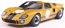 フォード GT40 Mk.1 1968 (イエロー) (ミニカー)