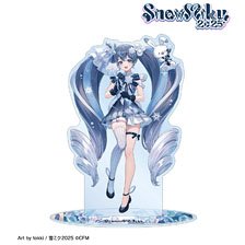 SNOW MIKU 2025 SNOW MIKU 2025 雪ミク Art by tokki 特大アクリルスタンド (キャラクターグッズ)