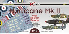 ホーカー ハリケーン Mk.II `西ヨーロッパ上空` (デカール)