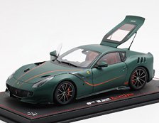 Ferrari F12 TDF die-cast full open Matt Green one off Tailor made *die-cast ケース無 (ミニカー)