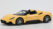Maserati MC20 Cielo 2022 new versions Yellow Genio - MMXX Design Rims (ミニカー)