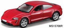 SI ポルシェ タイカン ターボ S レッド (ミニカー)