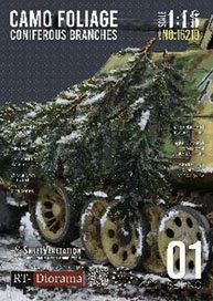 Coniferous Branches (for Camouflage) (Plastic model)