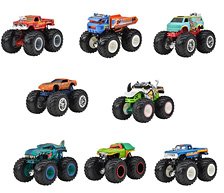 Hot Wheels Monster Trucks Assort 1:64 983F (set of 8) (Toy) (Diecast Car)