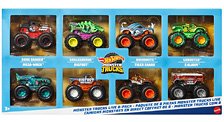 Hot Wheels Monster Trucks 1:64 8 Pack (Toy) (Diecast Car)