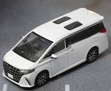 Toyota Alphard 2024 (RHD) ホワイト (ミニカー)