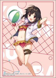 Bushiroad Sleeve Collection HG Vol.4790 Kadokawa Sneaker Bunko KonoSuba: God`s Blessing on this Wonderful World! [Megumin] Swimwear Ver. (Card Sleeve)