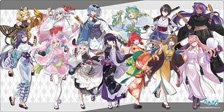 Bushiroad Rubber Mat Collection V2 Vol.1710 [Aogiri High School] Yukata Ver. (Card Supplies)