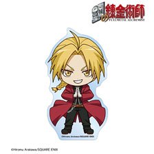 Fullmetal Alchemist Edward Elric Chibi Chara Die-cut Sticker (Anime Toy)