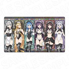Date A Live V Rubber Desk Mat Southern Island Sister Ver. (Anime Toy)