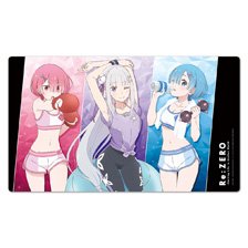 Re:ゼロから始める異世界生活 キャラクターラバーマット エミリア&レム&ラム (キャラクターグッズ)