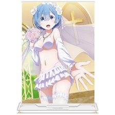Re:ゼロから始める異世界生活 アクリルキャラスタンド レム ウェディングドレスver. (キャラクターグッズ)