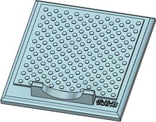 Instant Adhesive Workbench [Shunchaku-Kun] Polka dot type (Glue Related Goods)