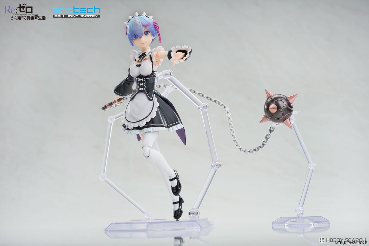 【特典付】ARCTECH可動シリーズ Re:ゼロから始める異世界生活 レム (フィギュア) 商品画像8